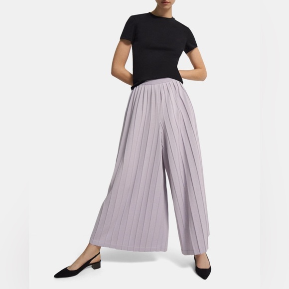Theory Pleated Palazzo Pant